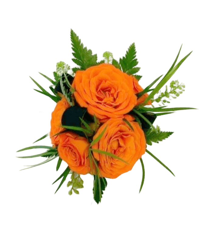 Orange Love Corsage