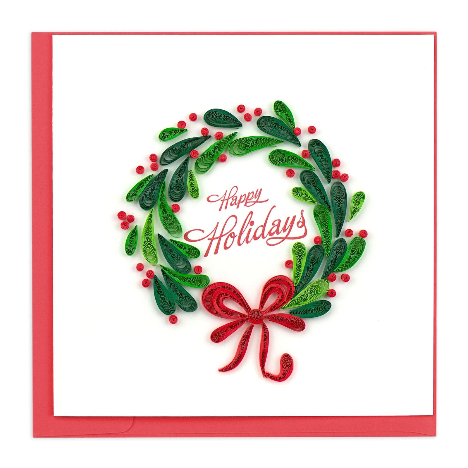 Holiday Wreath Greeting Card HD601