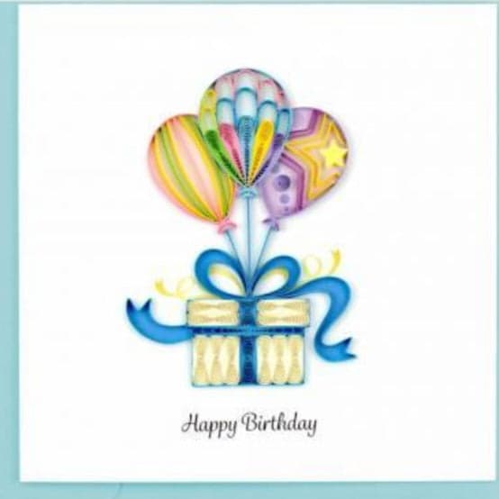 Balloon Surprise Birthday Card BD164