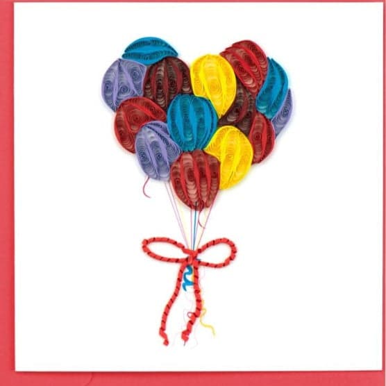 Birthday Balloons Greeting Card BD111