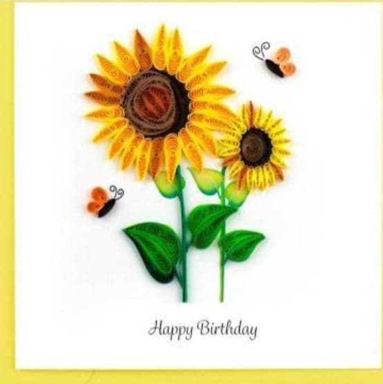 Sunflower Card BL902