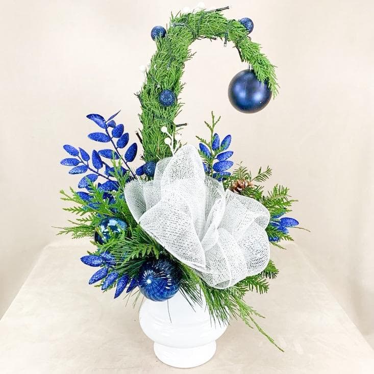 Grinch Tree Signature Collection White & Blue