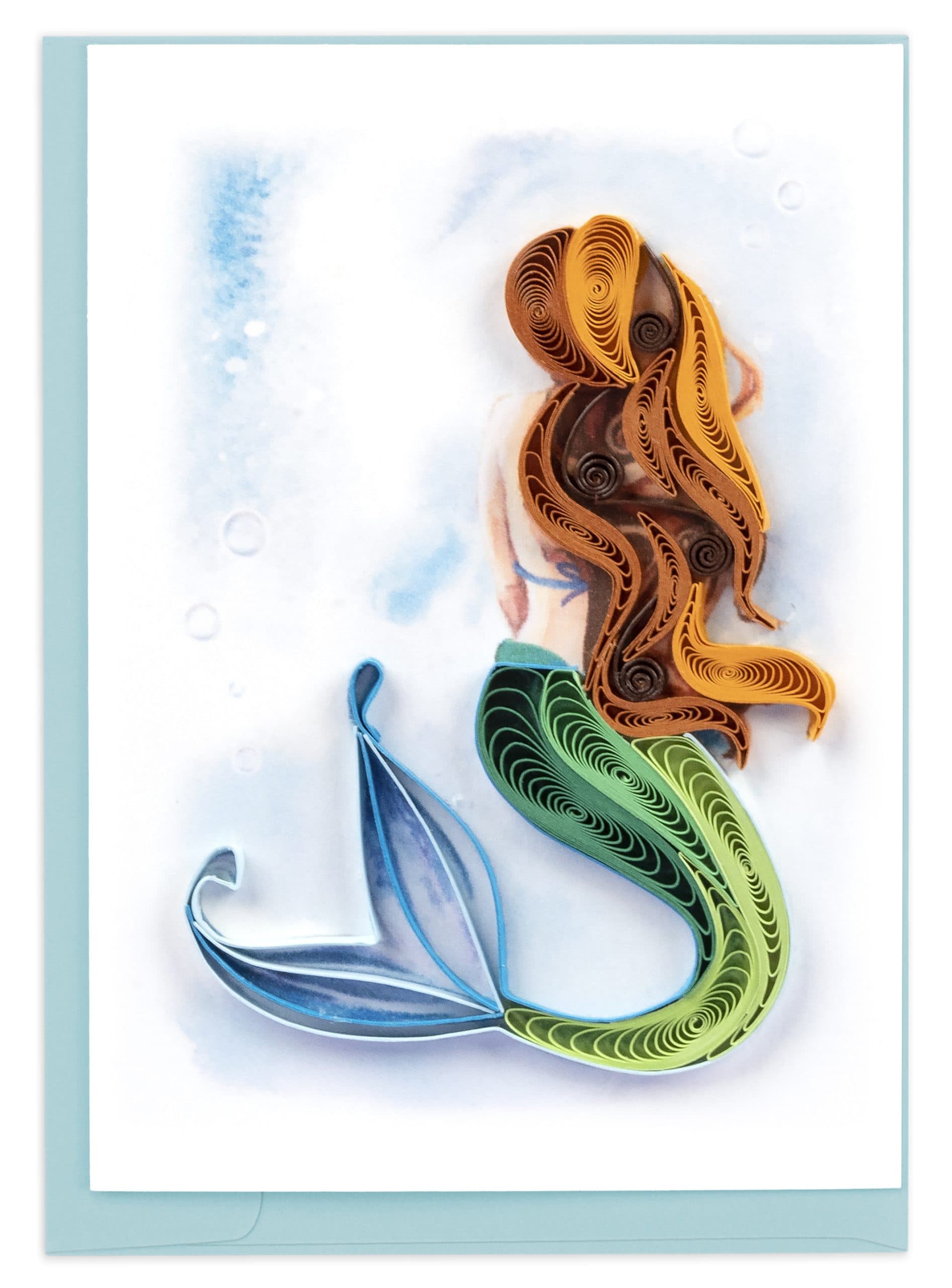 Mermaid Gift Enclosure Mini Card  GE592